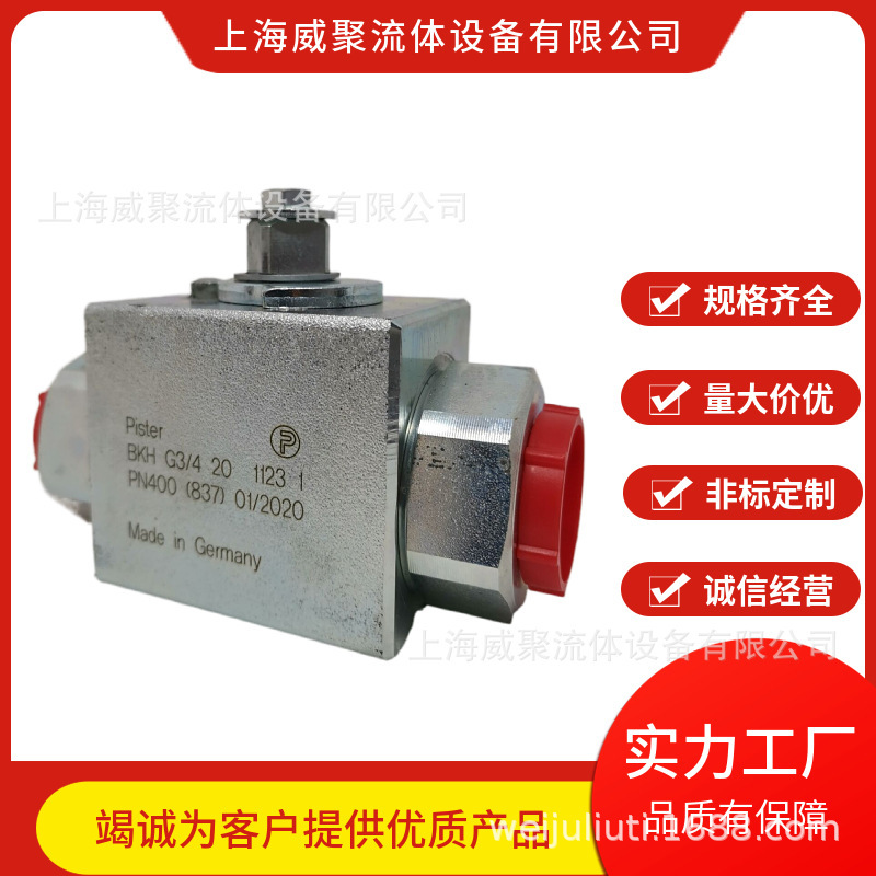 Germany Pister Pit UHV ball valve BKH G3/4 1123,G1/4 1125 Germany Pister Pit UHV ball valve BKH G3/4 1123,G1/4 1125