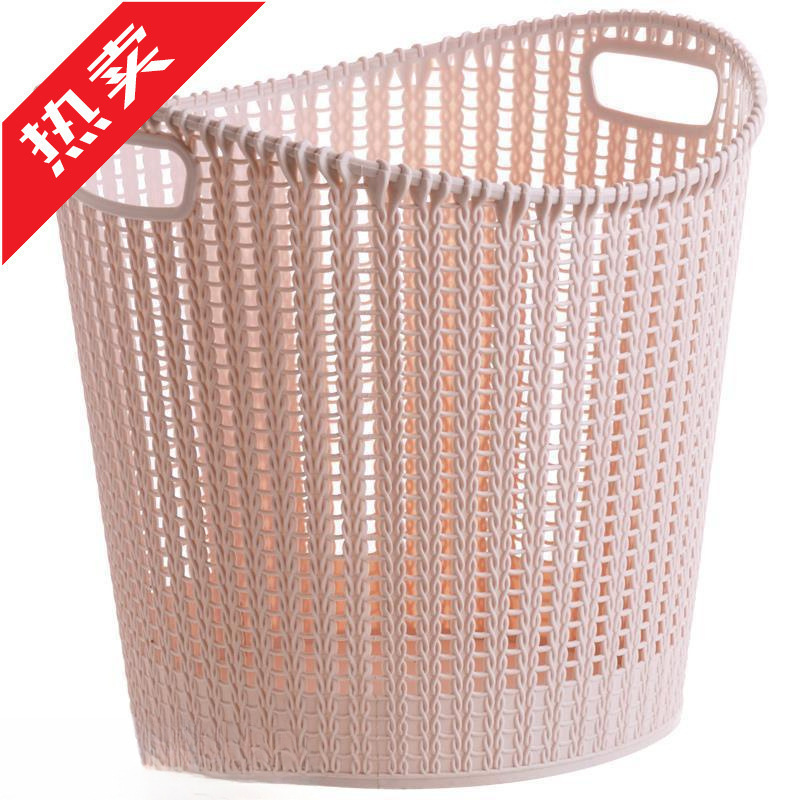 Dirty Clothes Basket, Clothing and Toy Storage Basket, Household Cut Out Plastic Bathroom Laundry Basket, Dirty Clothes Basket, Dirty Clothes Storage Basket