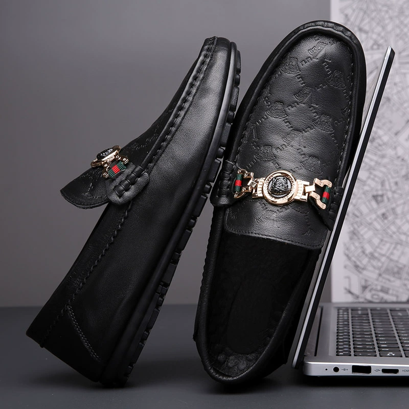 Новые бобовые ботинки мужские летние дышащие корейские тренды