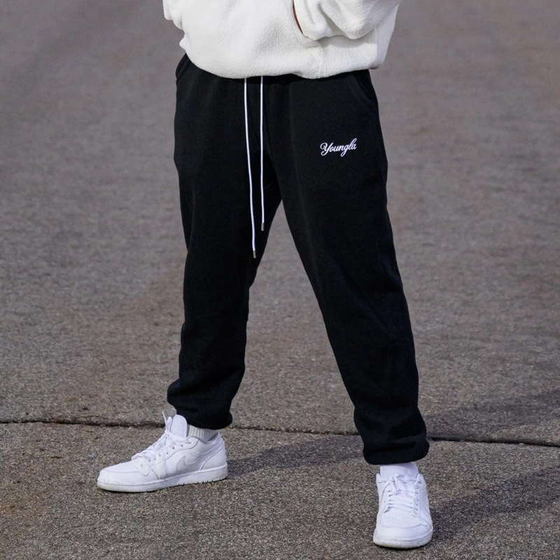 Demi-season sports trousers for gym