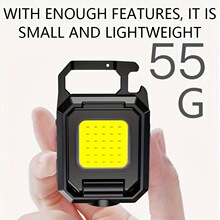 E 53121 3-in-1 Mini COB Light ��ͷ���� COB �ƿ羳����ͨ