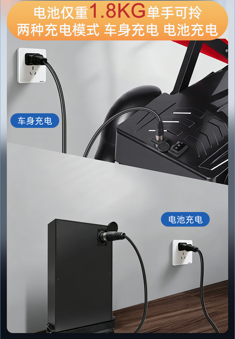 New model of elderly mobility scooter, four-wheel adult low-speed vehicle, foldable and transportable, small electric scooter for cross-border use