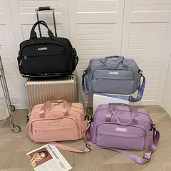 Portable travel bag for short trips, Korean style casual fitness bag, crossbody and hand-held yoga bag, suitable for suitcases