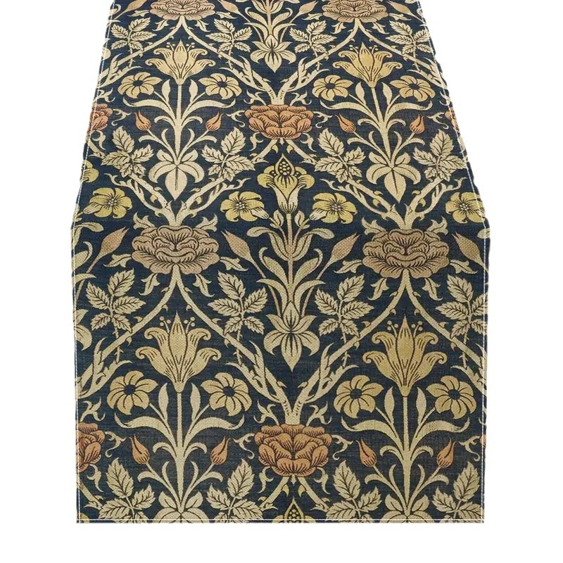 Transfronterizo 2024 Amazon nuevo estilo bohemio lino tabla bandera tabla de comedor tabla de té tabla de bandera image 7
