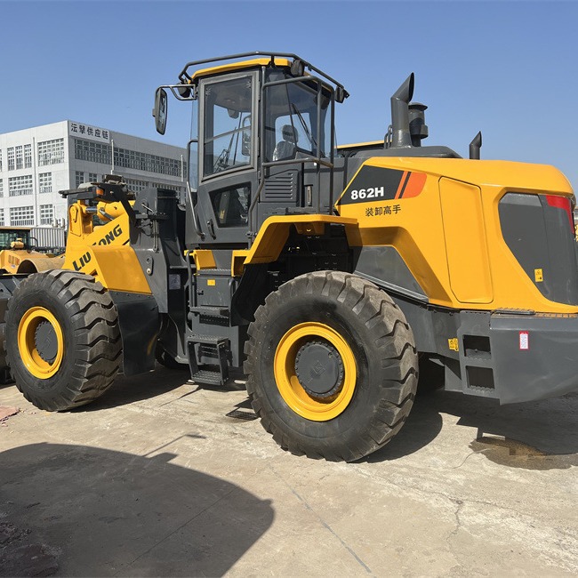 Exportación alemana de segunda mano LiuGong862H 856H 856 cargador noventa por ciento de buena calidad prueba de sitio