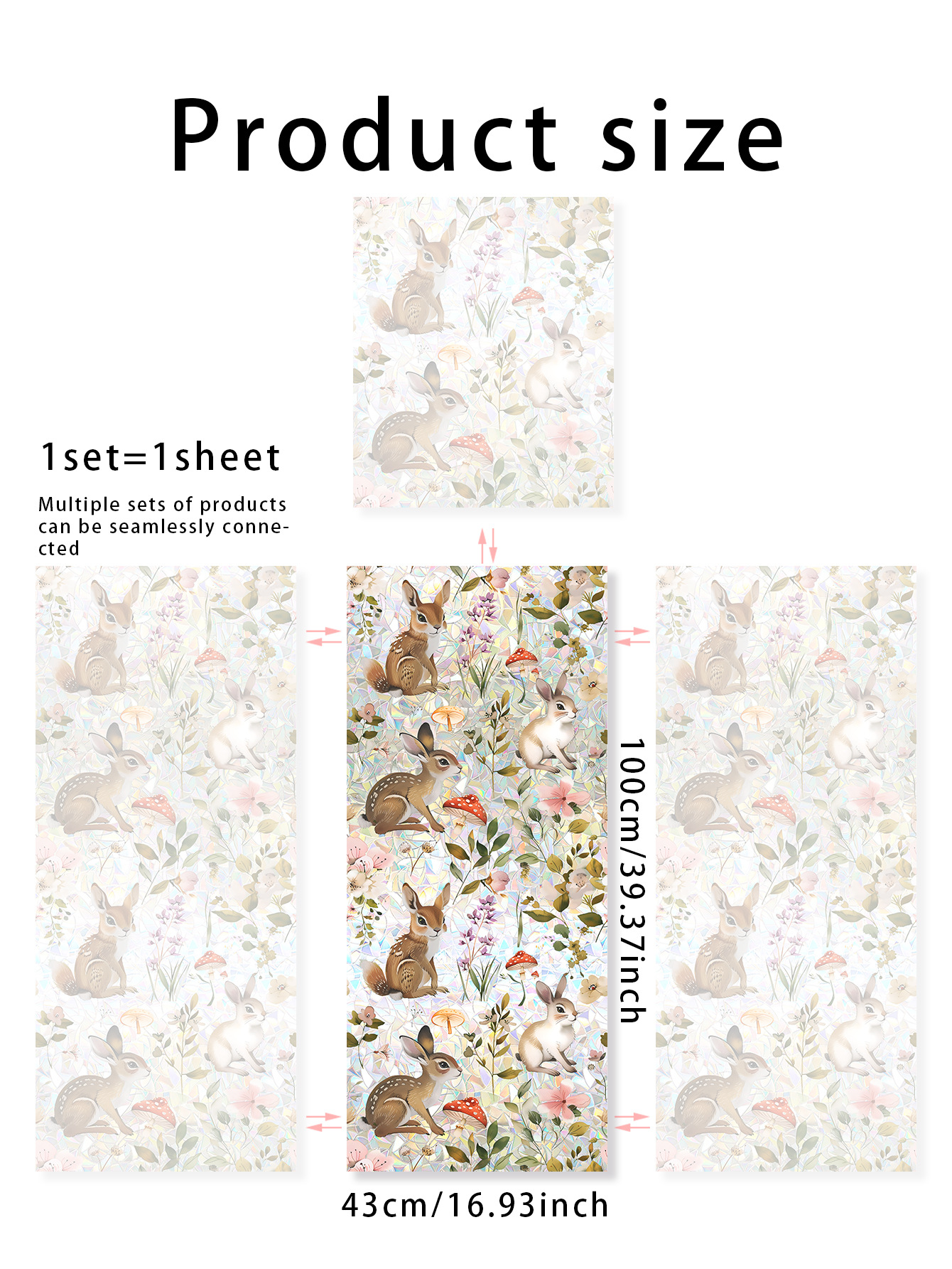 140g Weight Glass paster Home Textiles & Decor Type PVC Material Leaf Pattern Casual, Pastoral Style Casual Pastoral Leaf PVC Glass Paster Wall Art 204