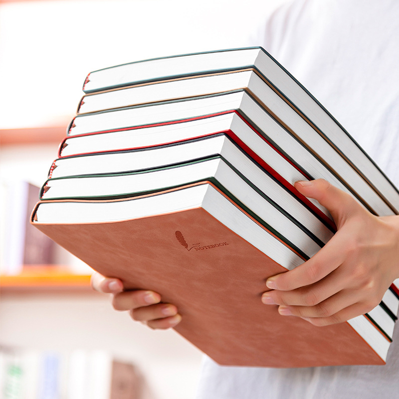 a4笔记本本子加厚考研大号记事本软皮日记本学生礼品笔记本定 制