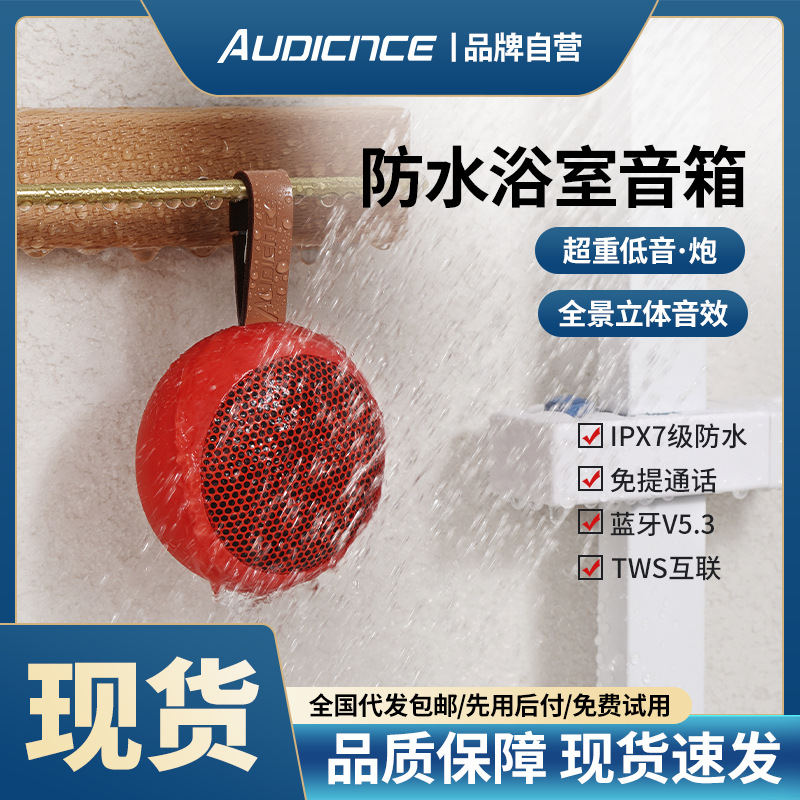Audeince new bluetooth speaker portable mini bathroom waterproof wireless computer stereo outdoor subwoofer