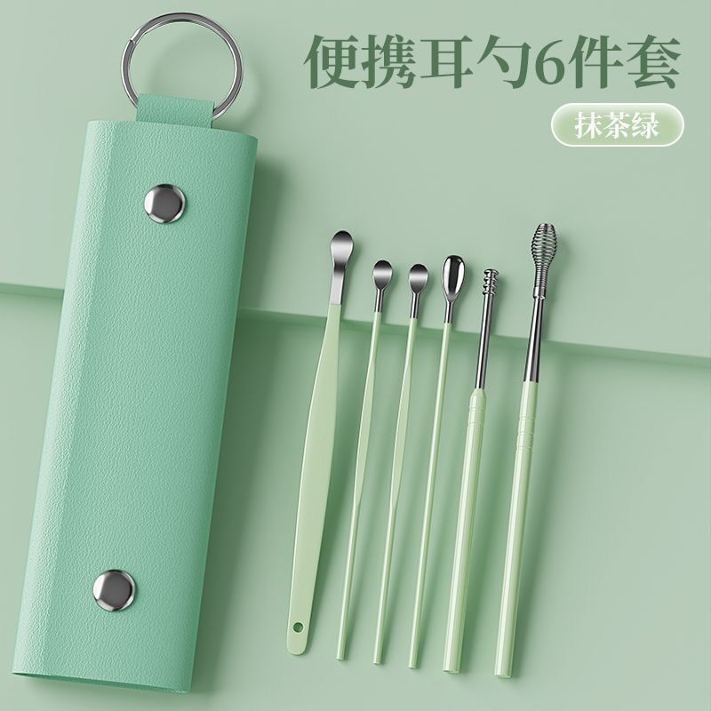 프레쉬 그린 이어스푼 6종 세트