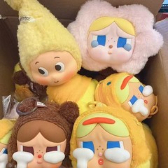 新しい小銭入れ、ヘッドフォンバッグ、ビニールフェイスぬいぐるみキーホルダー、東南アジアクロスボーダーペンダント、人形トレンディシリーズペンダント
