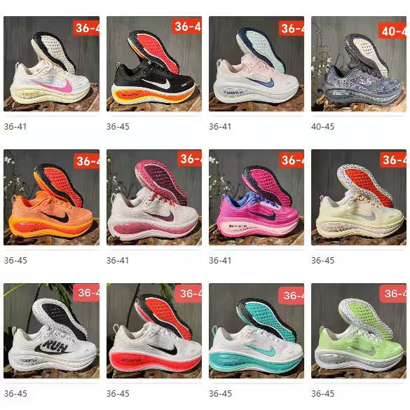 Cross-border sports shoes second generation VOMERO18Plus air cushion running shoes for men and women outdoor sports shoes casual commuting shoes