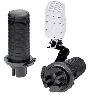 Two-in four-out holding Rod 24-144 core optical cable connector box five-hole PP Heat Shrinkable cap Type 96-core optical fiber connector