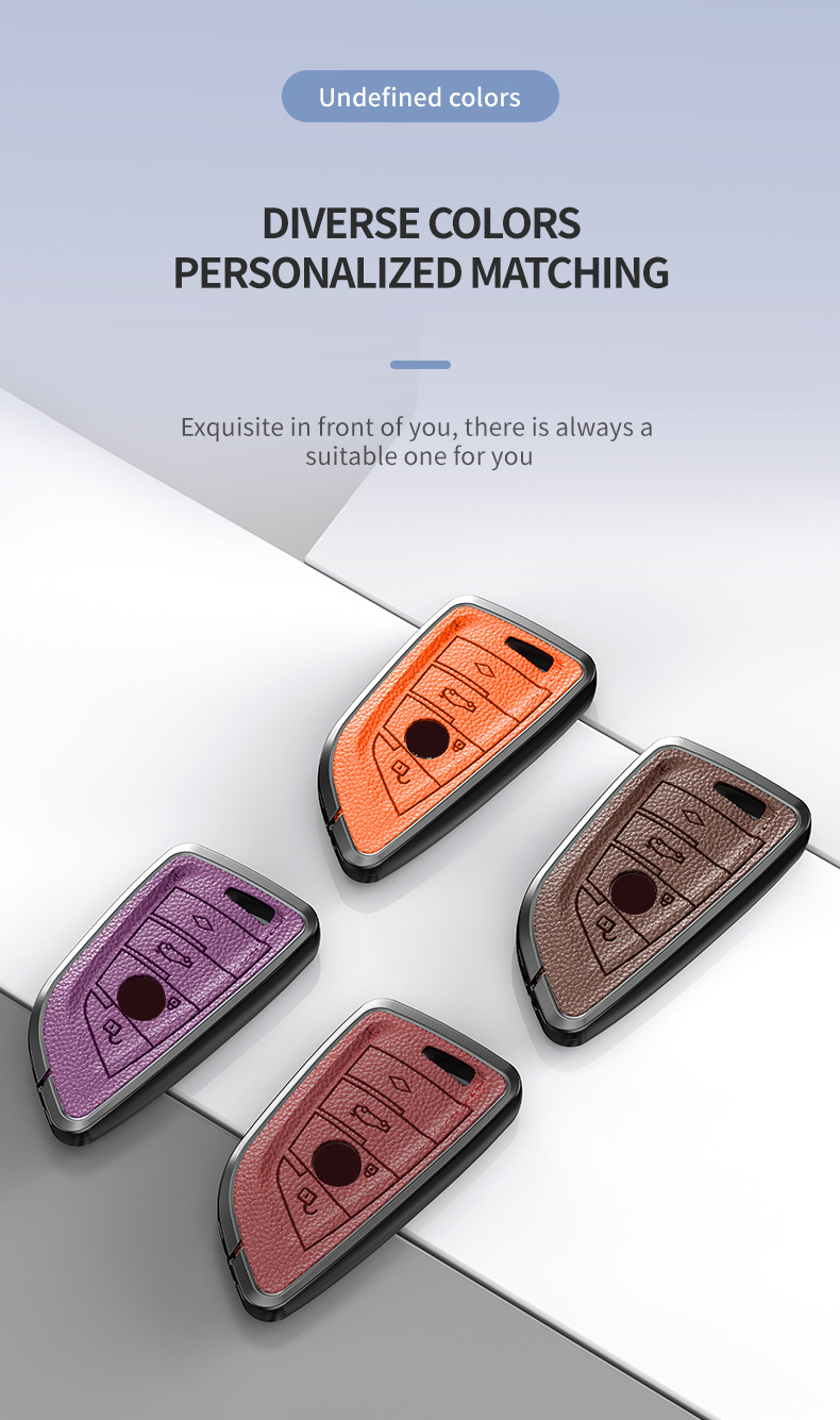 Suitable for Bmw Key Cover 5 Series 3 Series 7 Series 1 Series X2 X3 X4 X5 X6 X7 Blade 530 Shell 525 All-Inclusive