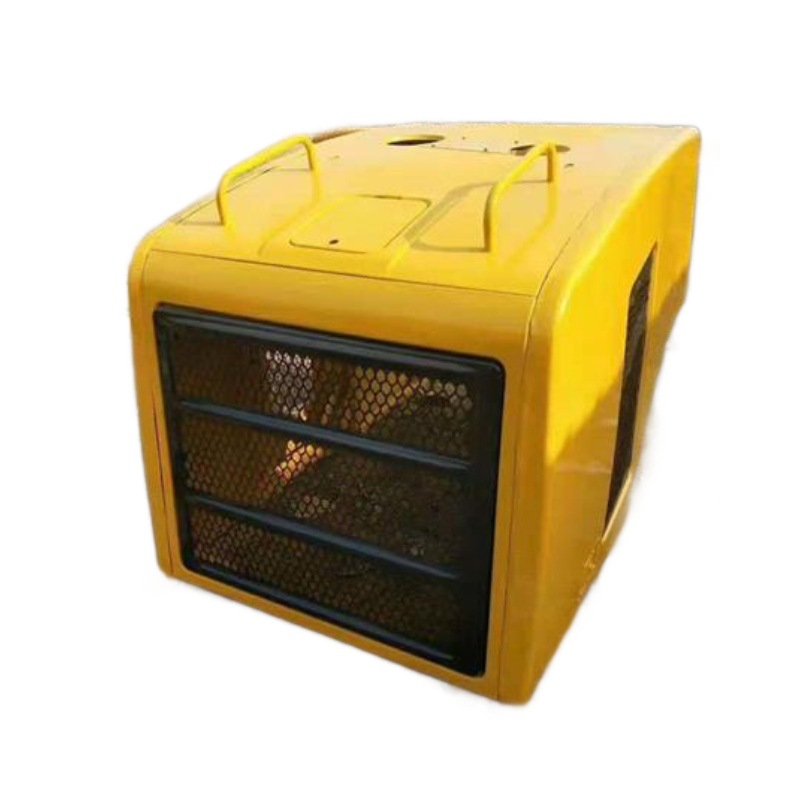 Cargador de mina 1 capó trasero capó motor tanque de agua cubierta asiento de cabina tubo de aceite del cilindro de aceite