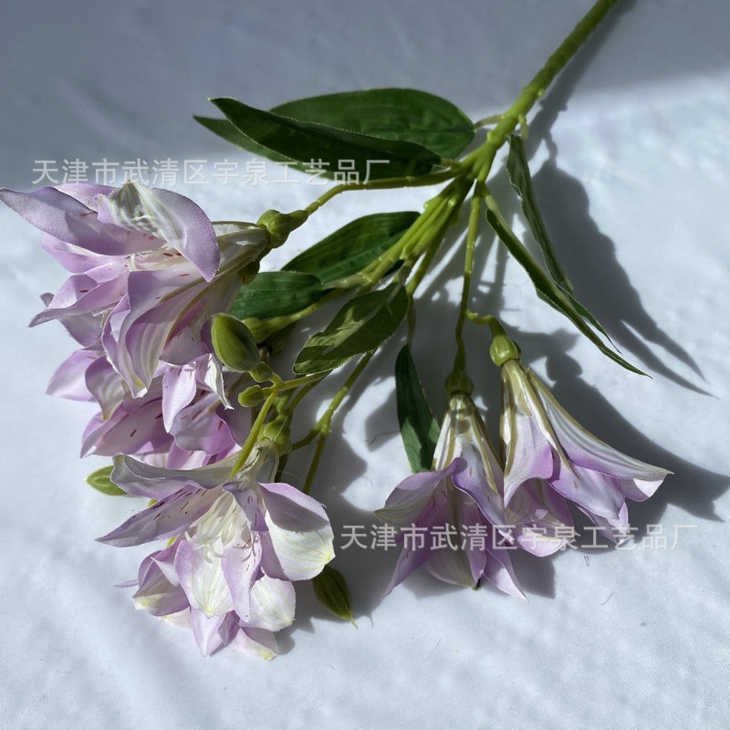 Narciso lirio flor artificial hogar interior flor decorativa pantalla fotografía foto apoyos boda arreglo floral