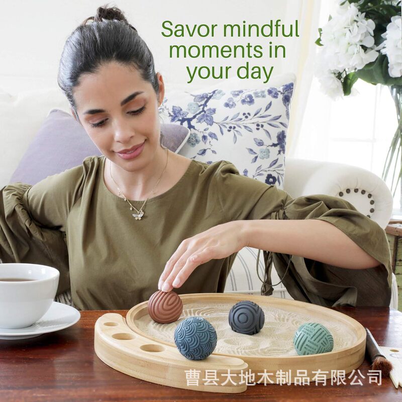 Amazon Mini Japanese Desktop Sha Chan Desk Desk Desk Relax Decompression Zen Garden Gift Box Kit
