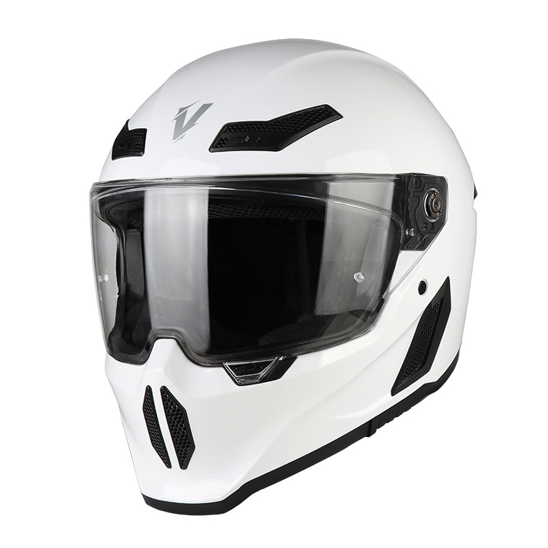 [Spot] VGV casco de motocicleta certificado 3C casco completo de motocicleta casco cálido de invierno totalmente cubierto hombre de cuatro estaciones