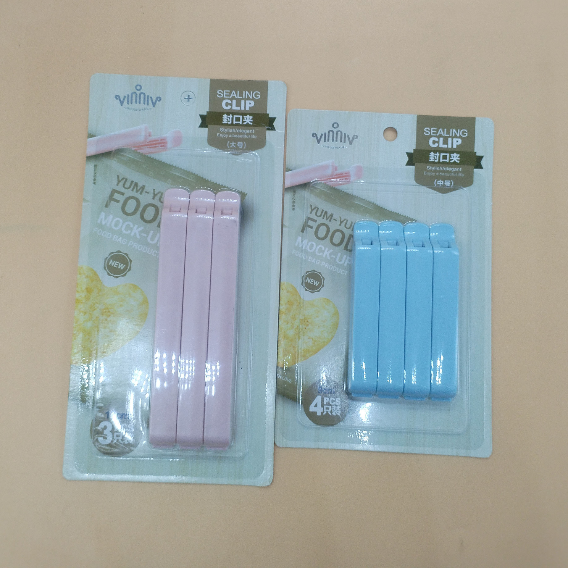 Sealing clip Fresh snacks clip Tea Powdered Milk kitchen food Bag Sealing clip