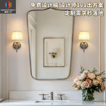 欧式壁灯客厅简约别墅卧室走廊过道灯楼梯壁灯走廊过道楼道充电灯