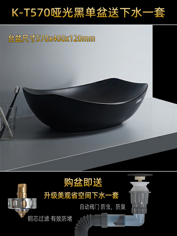 Cerámica creativa lavabo lava