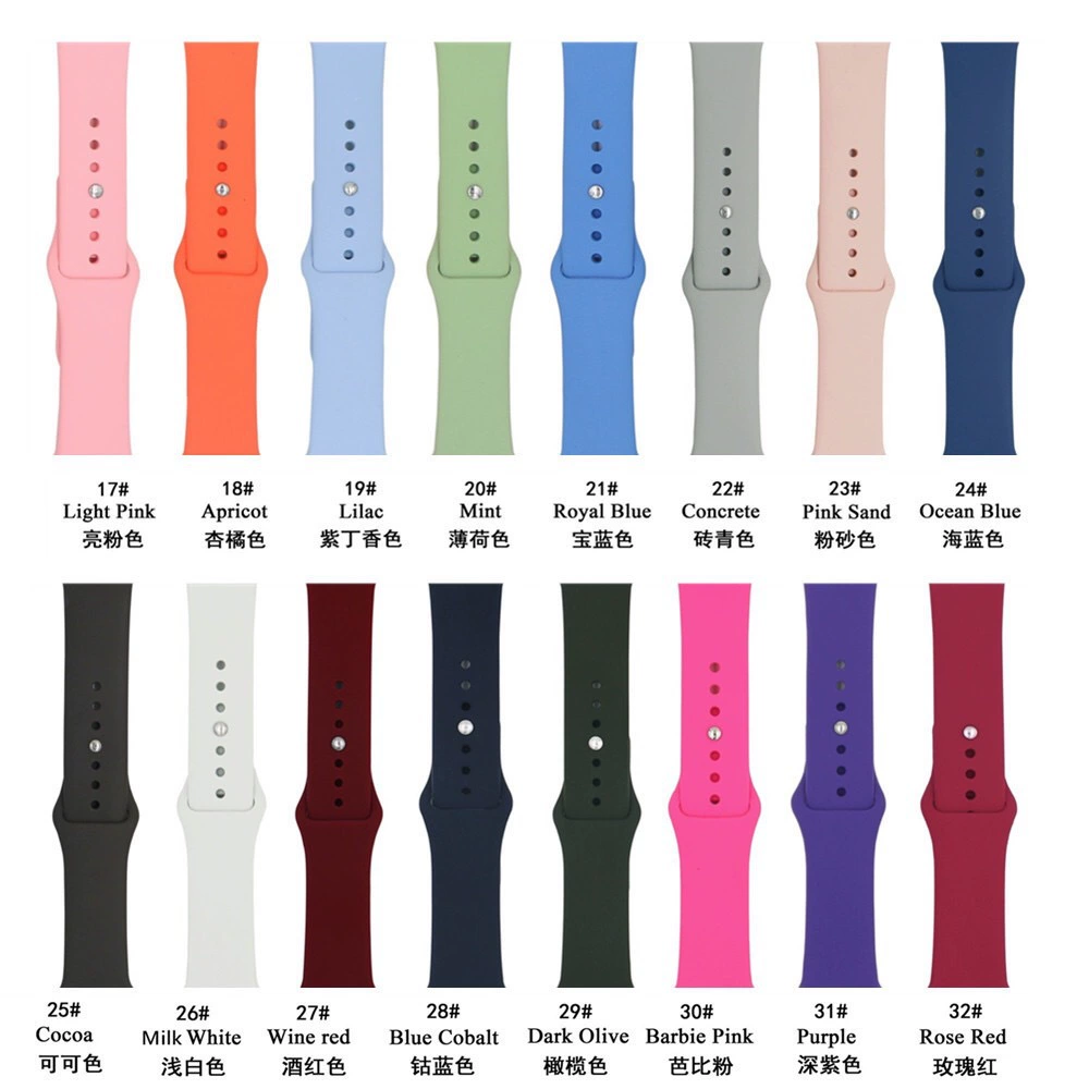 Apple, compatible silicone watch strap, classic bracelet, sports watch