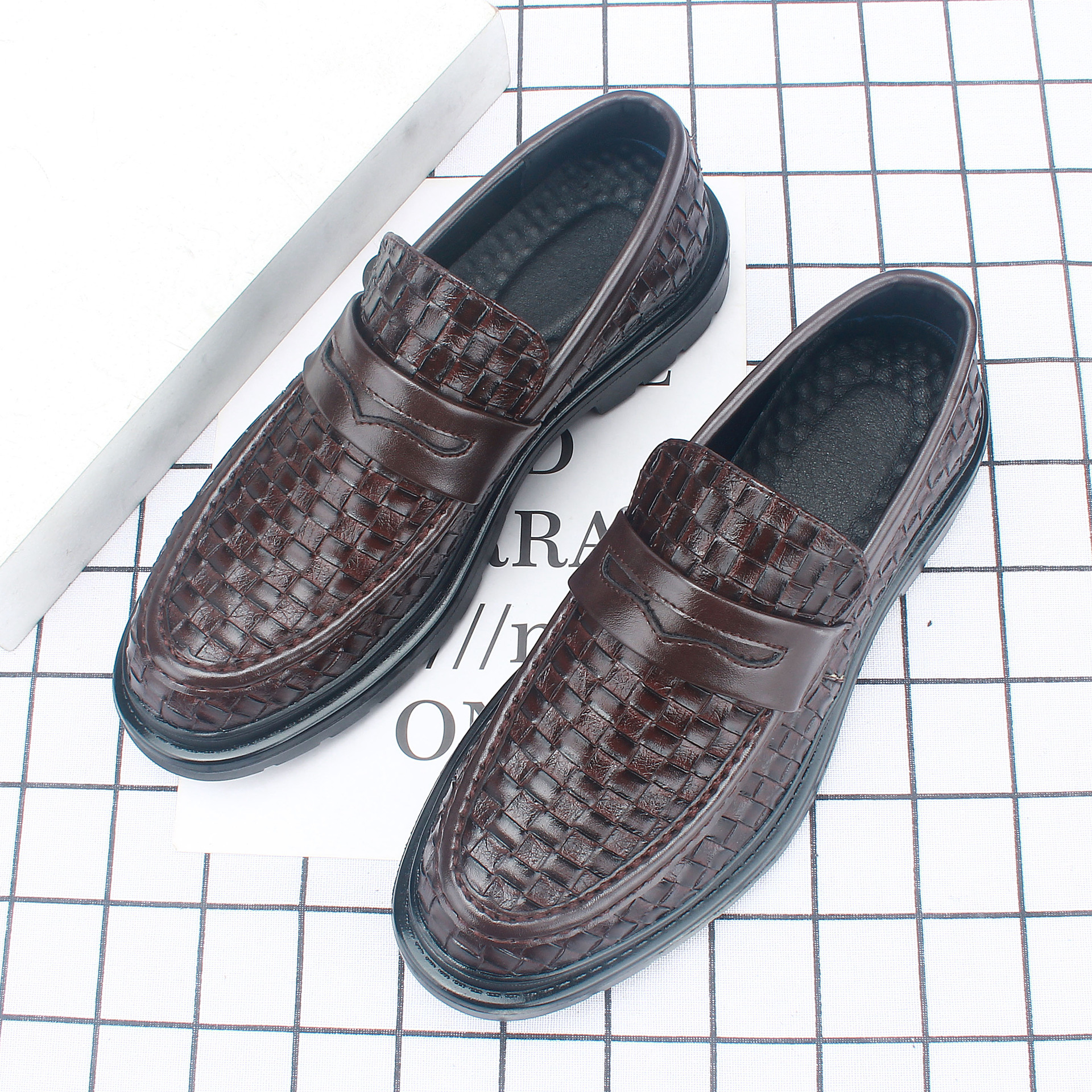 ��ʿ���ŵͰ�����ƤЬ�����¿��֯��Ь������װӢ����Ь386