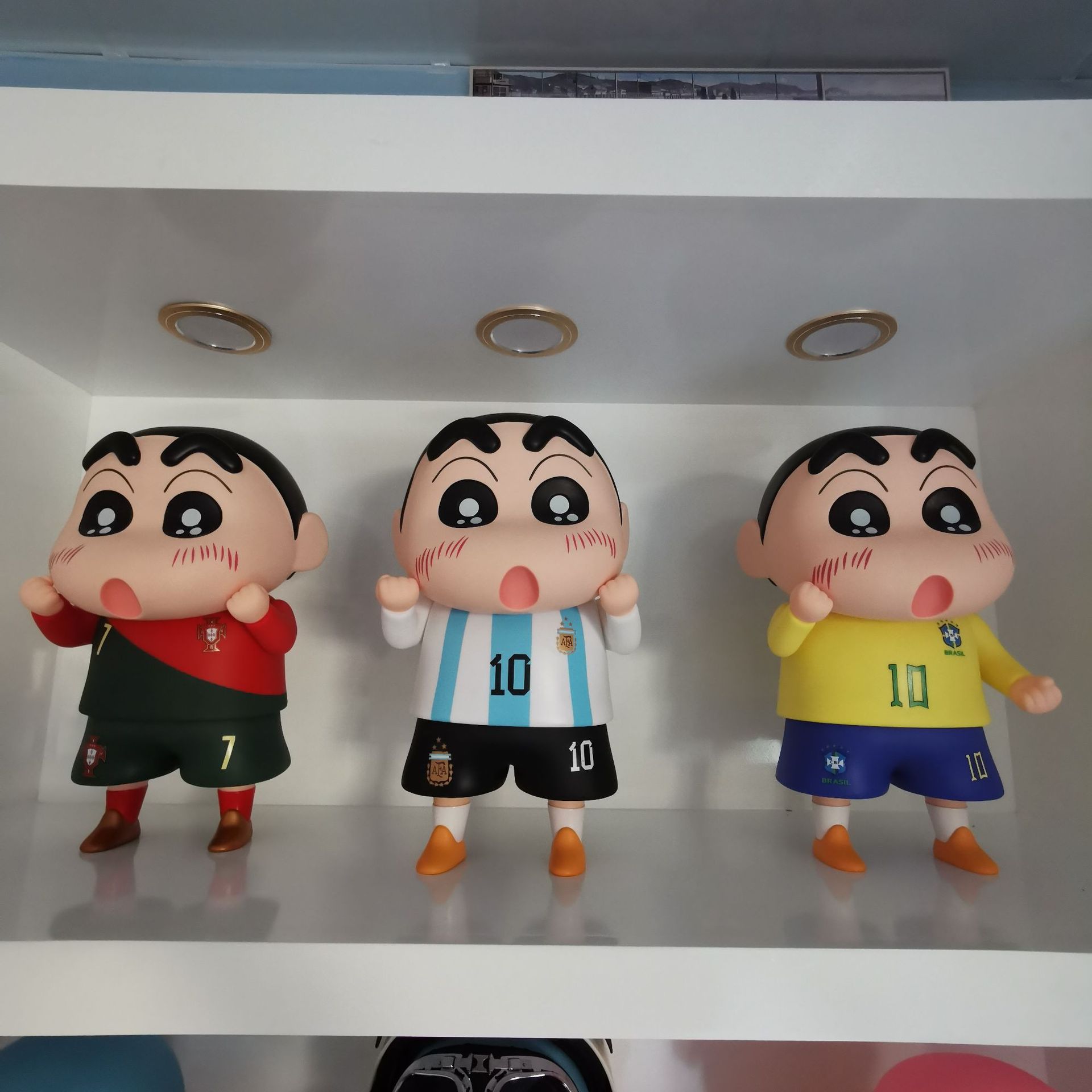 (2개) 크레용 신 C 로네 마르 메시 10 호 저지 대형 수제 모델 데스크탑 장식 선물