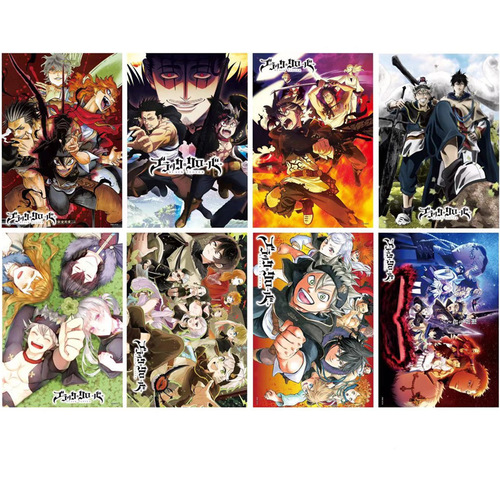 Cross-border anime poster 8 A3 spells giants eat corpses Ghosts of the dead Seven Heroes 