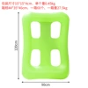 Floating row of fields (green)