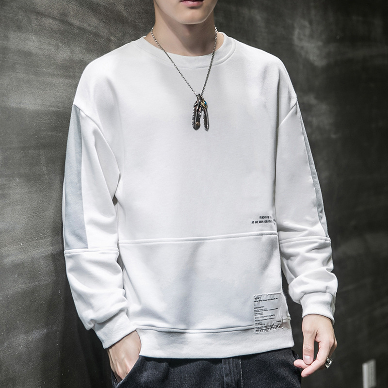 2021 sweater male Korean style trend loo...