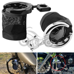 Motosiklet aksesuarları Harley kruiz Prince avtomobili üçün dəyişdirilmiş su qabı tutacağı 32mm