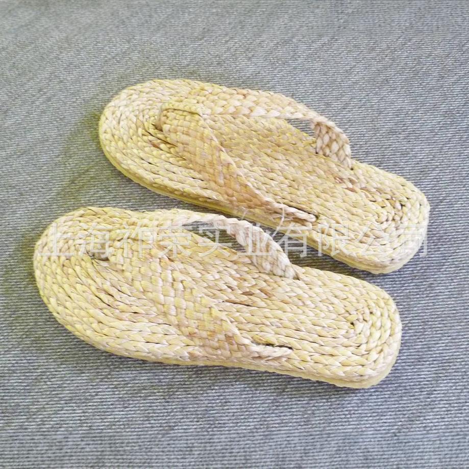 Xiangxi puro tejido de paja mano cuerda de cáñamo hombre verano relajado retro ejército rojo rendimiento nacional de cáñamo sandals