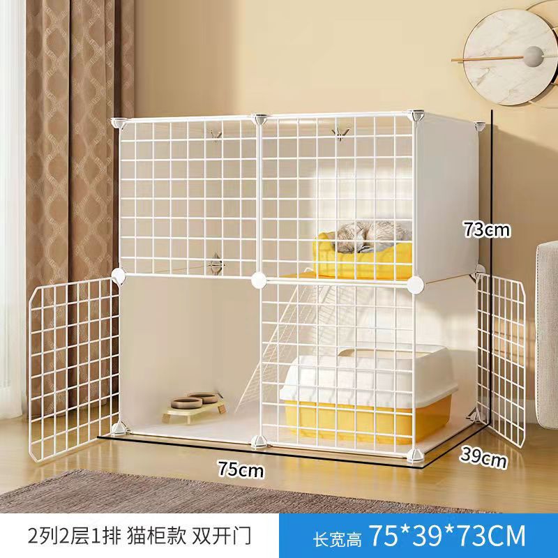 2열, 2층, 1열 - 고양이 캐비닛 모델 [10위안 할인]