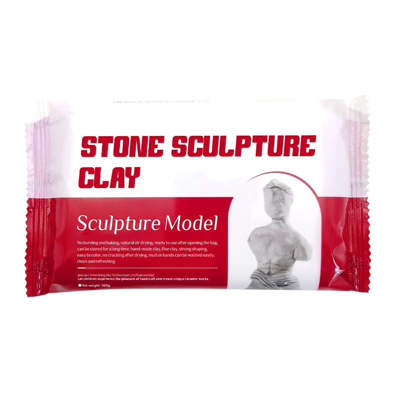 Stone clay baking-free shaping clay factory direct mineral soft clay Clay Children's handmade 300g sculpture Clay