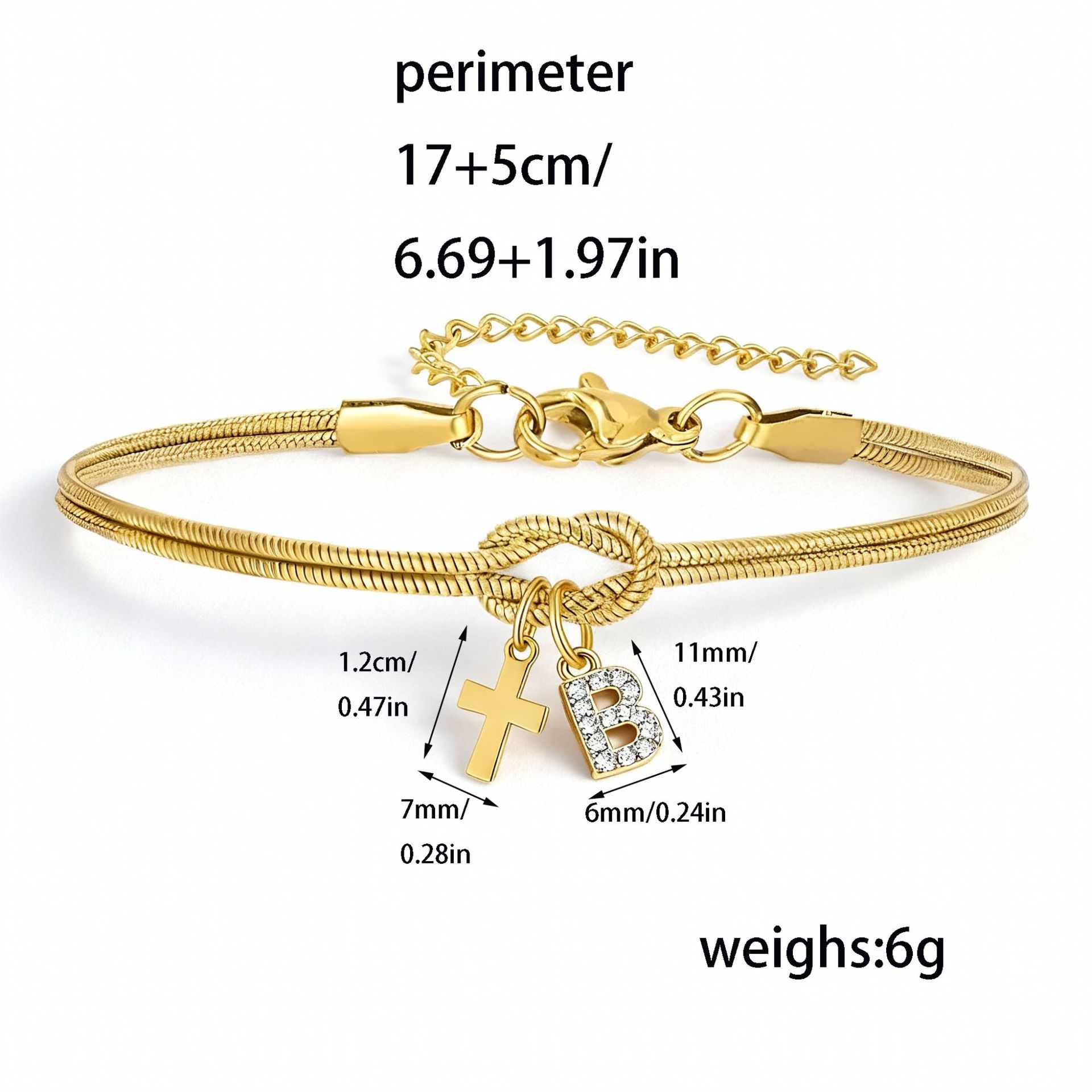 Concentric Knot Snake Bone Bracelet With Diamonds For Women_voghion.com