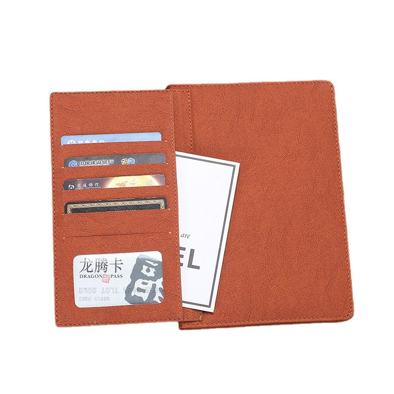 A5 hebilla de negocios tarjeta de visita cuaderno de cuero PU cuaderno de reunión caja de regalo logotipo personalizado