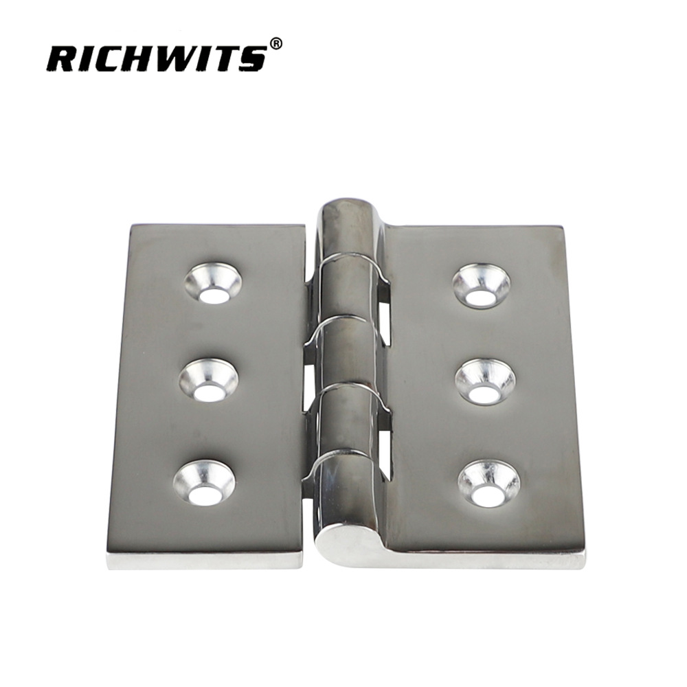 船用重型铰链加厚316合页铰链 304不锈钢合页工业设备柜门合页