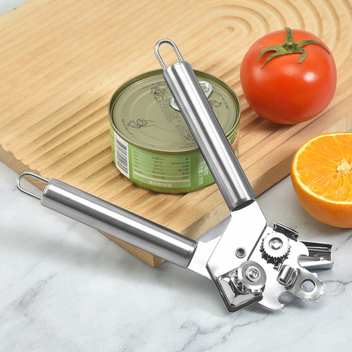 Cross-border multifunctional can opener, creative can opener, household bottle opener tool, three-use can knife, hotel supplies