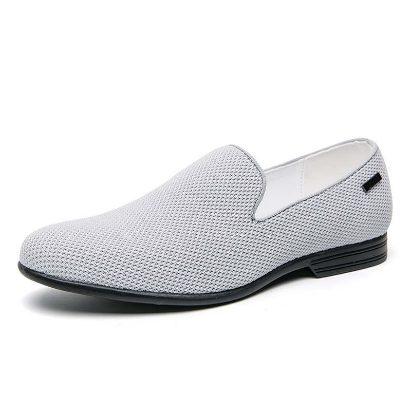 Zapatos Lofu simples y transpirables para hombres de talla grande transfronterizos 2024 primavera y otoño nuevos zapatos Lofu casuales de negocios para hombres