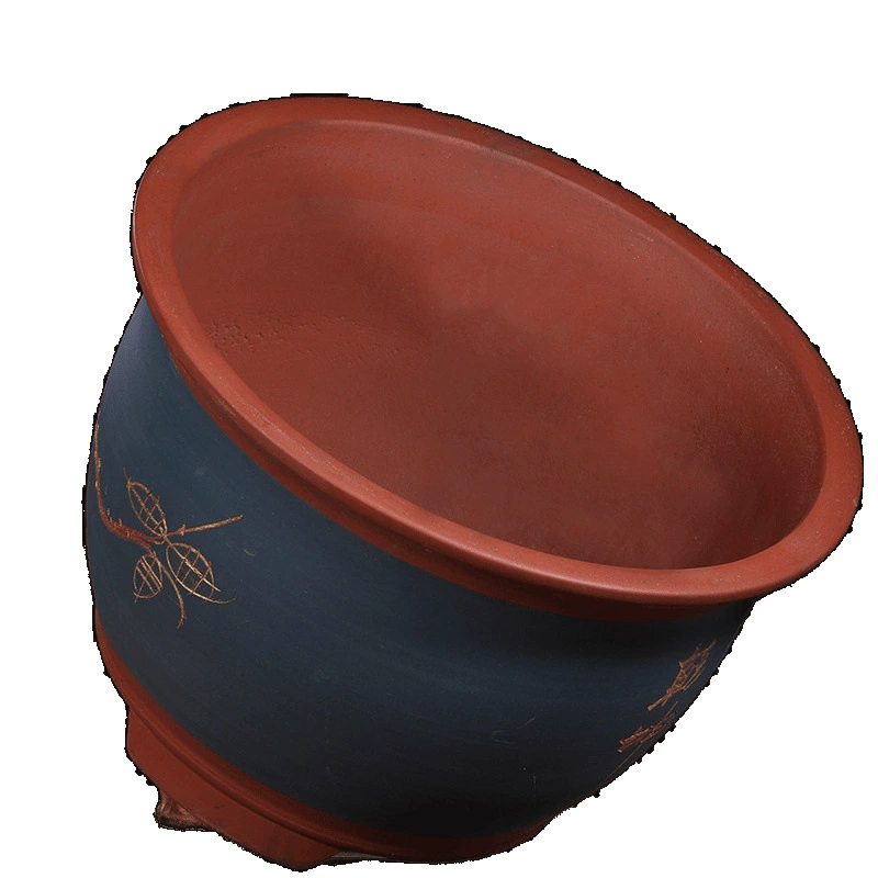 Flowerpot, ceramic extra large big high boots