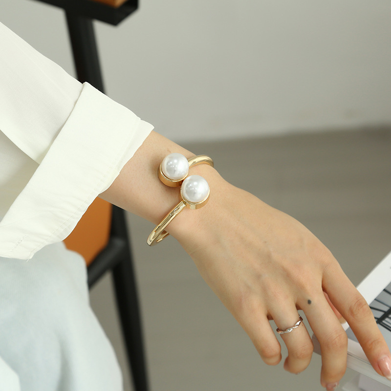(Cross-border trading), universal elegant bracelet pearl, European style, simple and elegant design, high-quality style