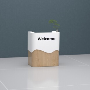 High-Quality Painted Cashier Counter, Clothing Store Bar Counter, Mall Reception Desk, Training Shop Front Desk, Company Reception Desk