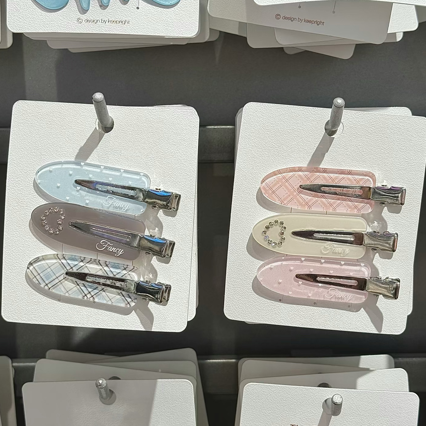 Green Style Side Bangs Clip Cute Girly Cartoon Side Bangs Hair Accessory Duckbill Clip for Women New Model