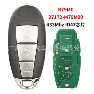Suitable for Suzuki 3-Key Remote Control Car Key Id47 Chip 433 Frequency R79M0/37172-M79M00