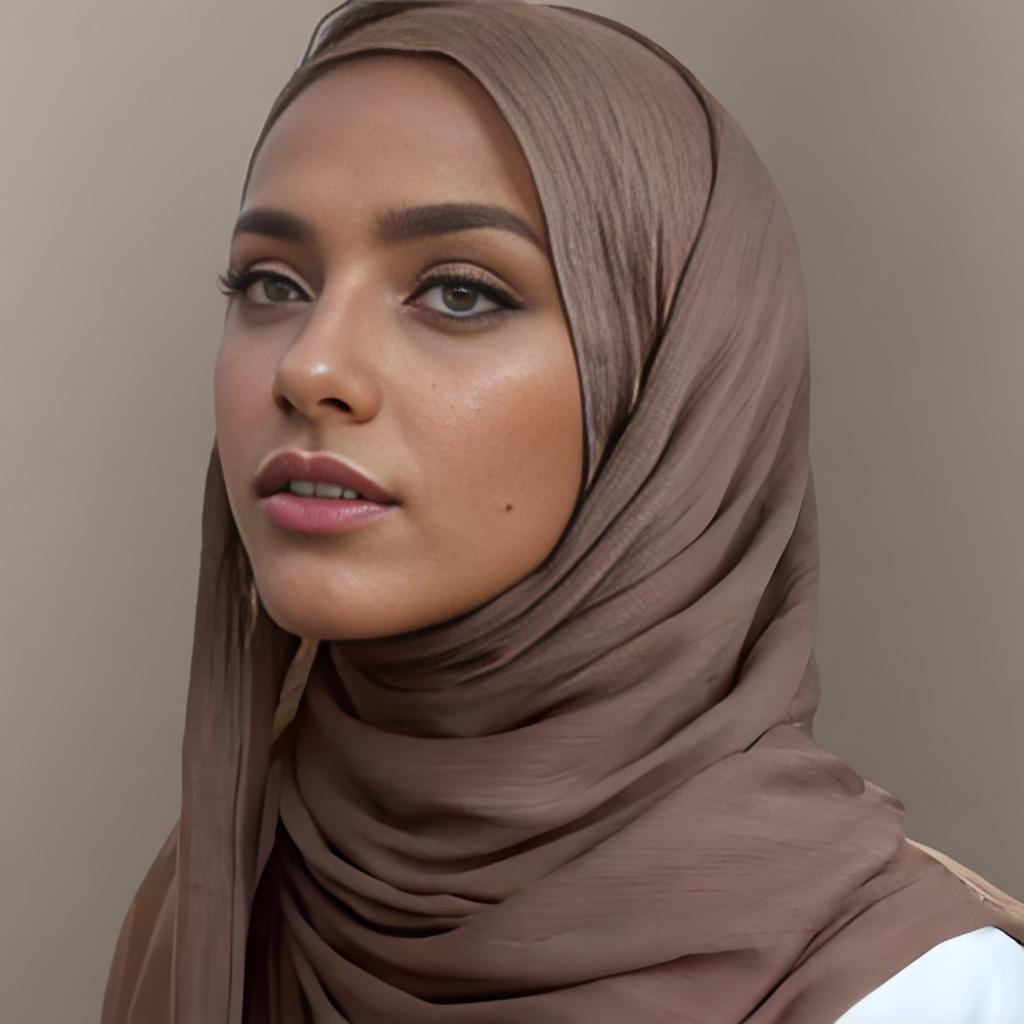 Solid color scarf