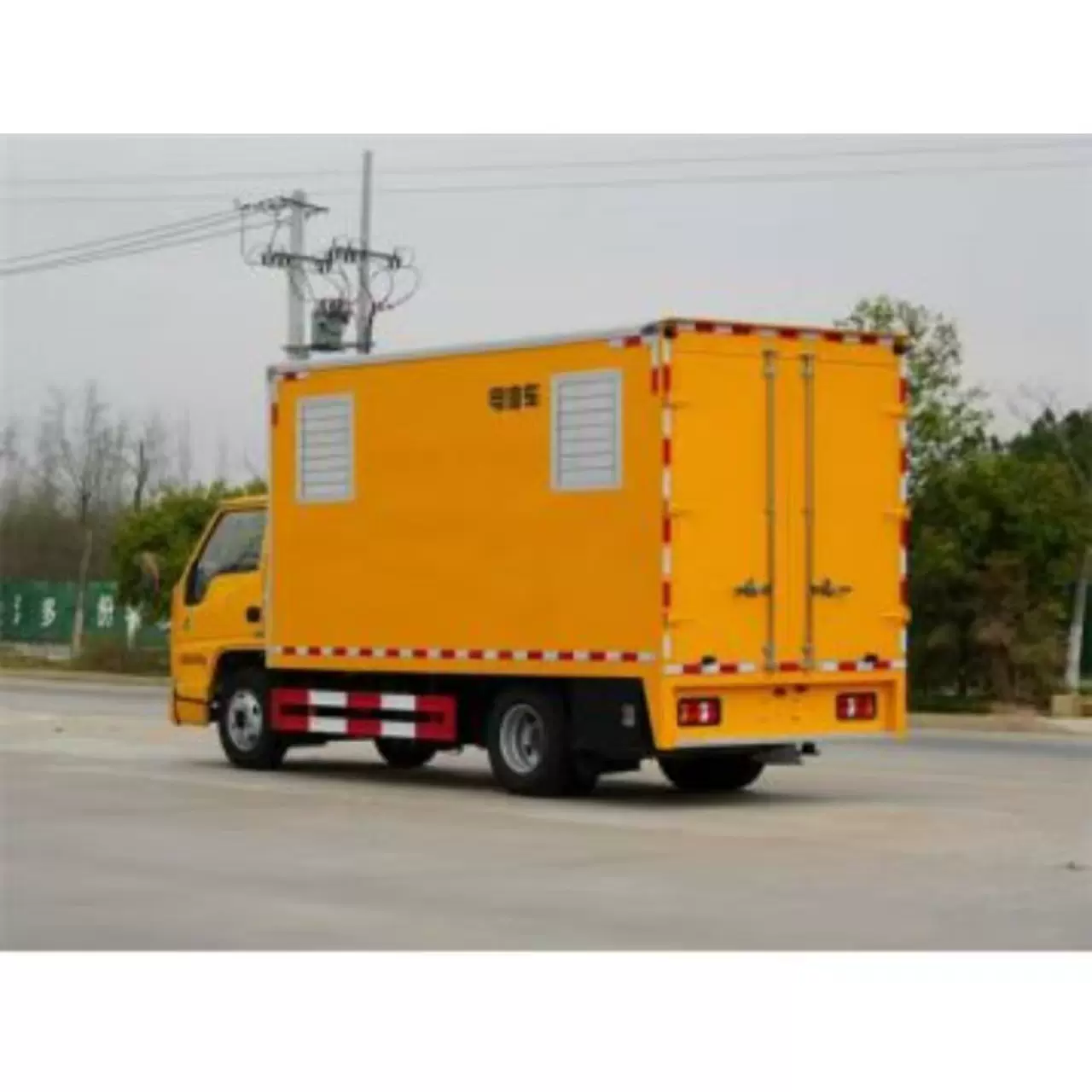 蓝牌江铃电源车 C证可开移动供电车50KW~80KW工程抢险车救险车