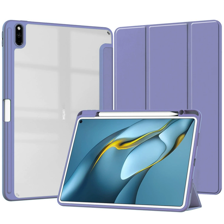 Приложимый защитный чехол для Huawei MatePadPro 11 с кожаной обложкой и слотом под стилус 10.8/10.4-v6 со скидкой 30 %