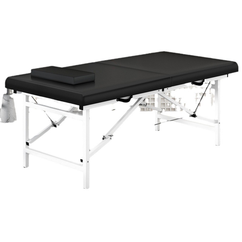 Cama personalizada sala de belleza cama de masaje especial cama de masaje casera plegable terapia de cabeza cama de lavado de cabello medicina tradicional china fumigación de mousse portátil