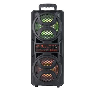 New hand -portable square dance dance double 6.5 -inch RGB large volume high sound high -sound plug -in Bluetooth audio factory wholesale