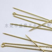 铜针九字尖针尖头针九字针9字针DIY金属铜针胸针配件